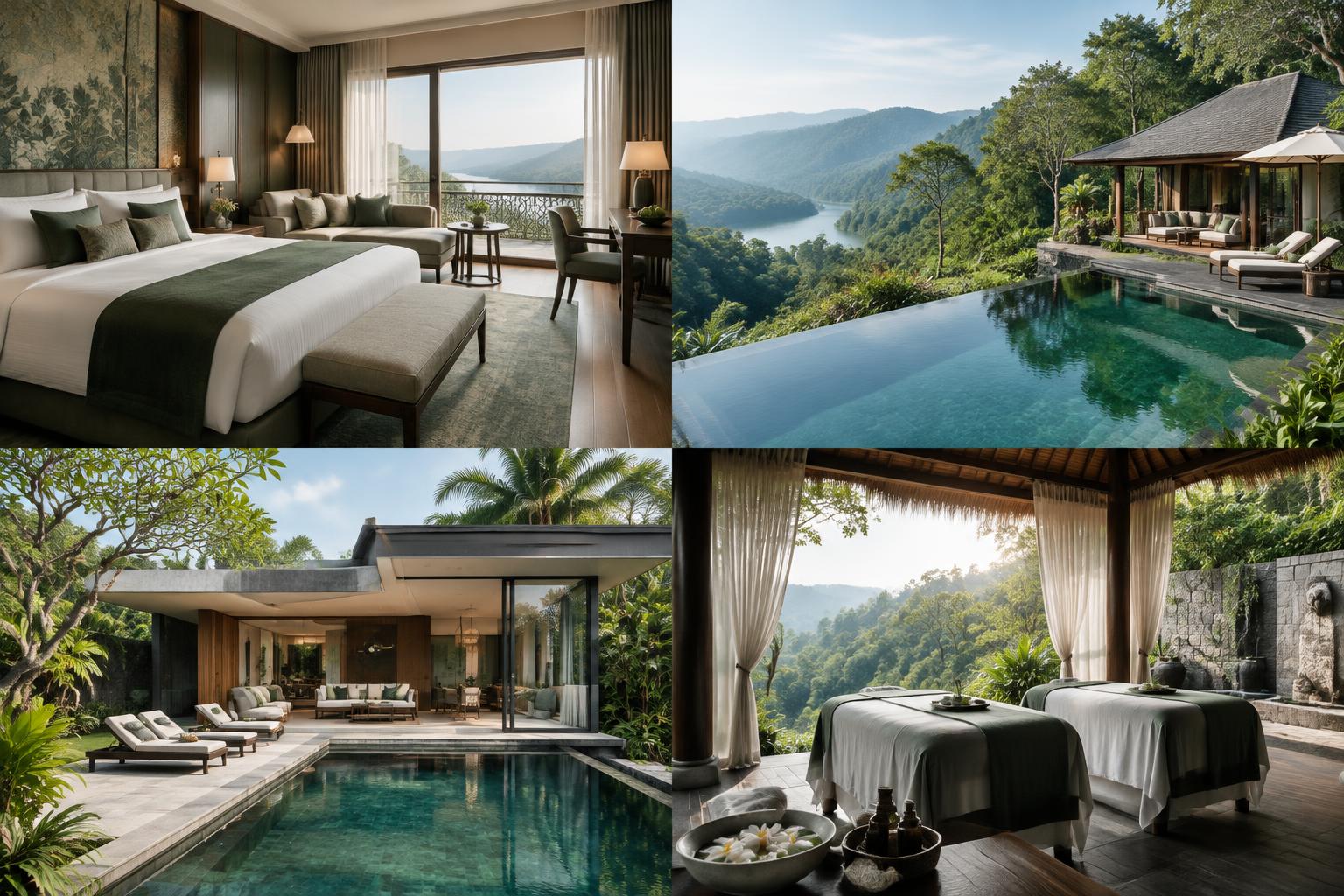 Luxury hotel, resort, private villa and wellness retreat